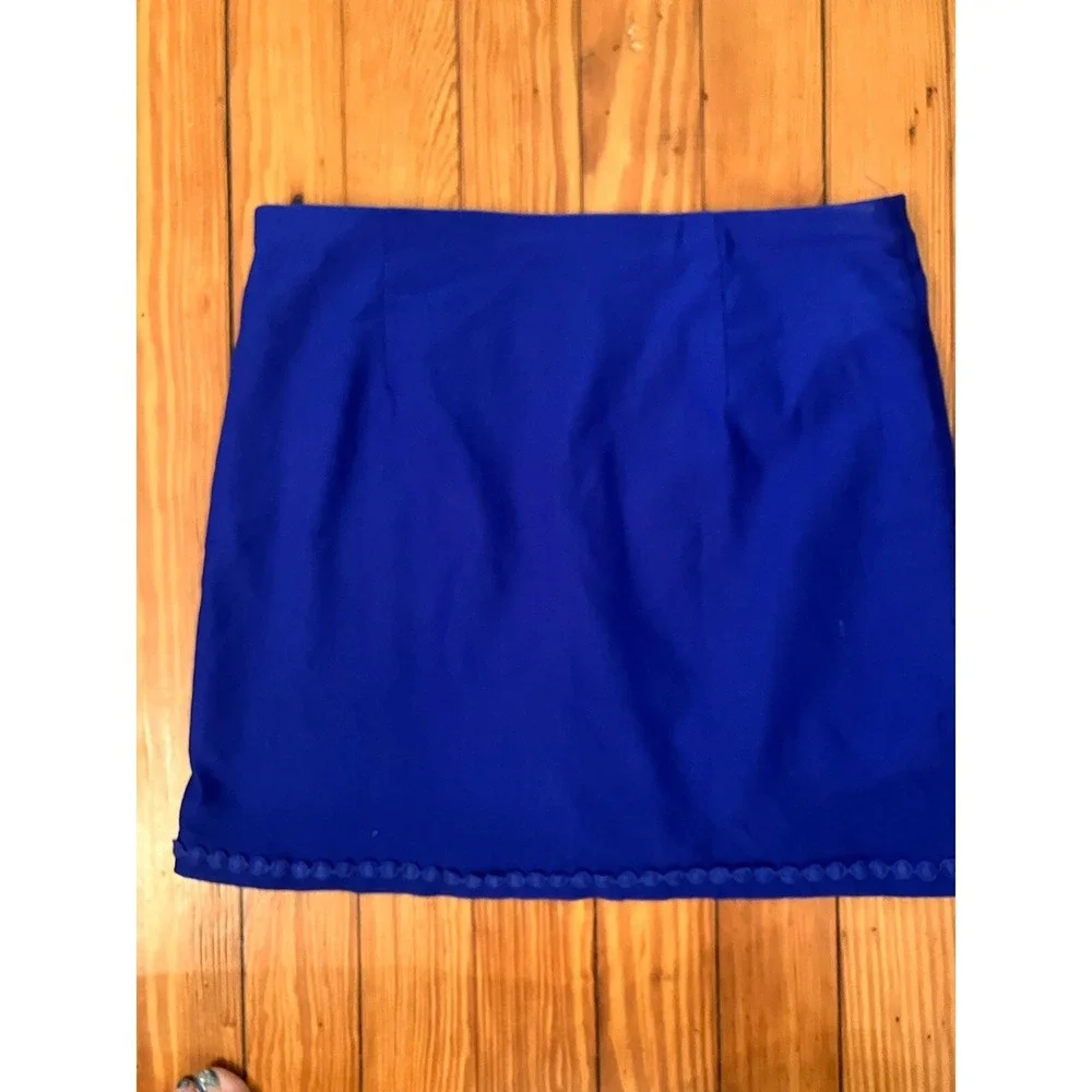 Crown & Ivy blue  Skorts Size 10 Skorts Skirt Shorts‎